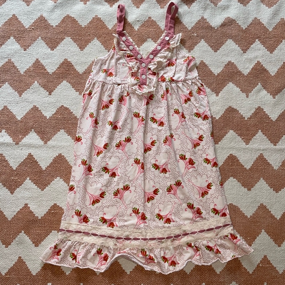 Anthropologie Floral Sleep Dress